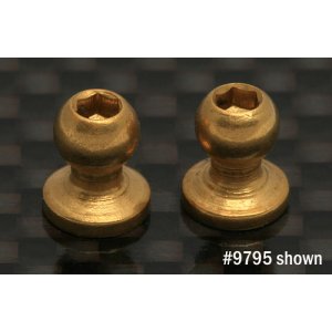 Шаровые - Ti Nitride Ballstuds 4-40x.30 - short (2шт)