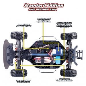 Remo Hobby Rally Master 4WD RTR масштаб 1:8 2.4G - RH8081