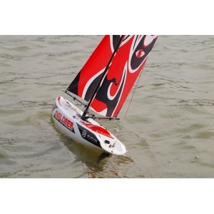 Joysway Explorer 2.4G RTR sailboat, Mode 2