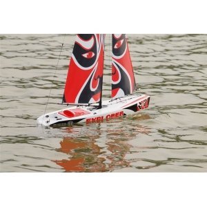 Joysway Explorer 2.4G RTR sailboat, Mode 2