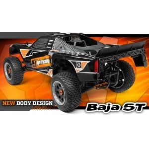 Внедорожник радиоуправляемый на бензине HPI BAJA 5T RTR (BLACK) - HPI-110185