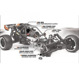 Baja 5B with D-Box 2 RTR Багги с бензиновым двигателем 