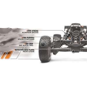 Baja 5B with D-Box 2 RTR Багги с бензиновым двигателем 
