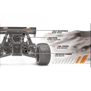 Baja 5B with D-Box 2 RTR Багги с бензиновым двигателем 