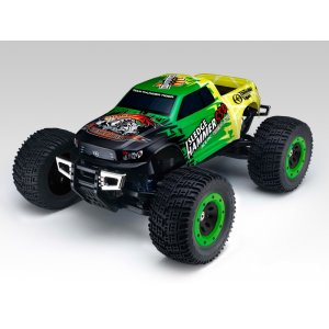 Радиоуправляемый монстр Thunder Tiger MTA-4 Sledge Hammer S50 V2 Green Edition 4WD RTR масштаб 1:10 2.4G - 6225-F104