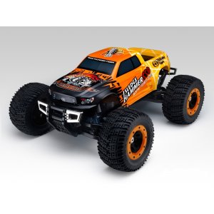 Радиоуправляемый монстр Thunder Tiger MTA-4 Sledge Hammer S50 V2 Orange Edition 4WD RTR масштаб 1:10 2.4G - 6225-F103