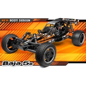 Багги бензин 1|5 - BAJA 5B 2.0 RTR (BLACK) - HPI-110191