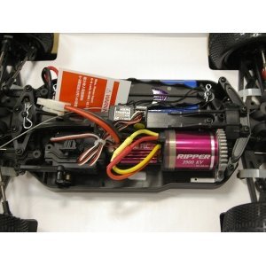 Радиоуправляемый багги Thunder Tiger SparrowHawk XXB BlueYellow Edition 4WD RTR масштаб 1:10 2.4G - 6542-F271