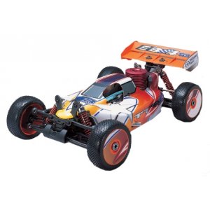 Радиоуправляемый багги Thunder Tiger EB-4 S2 Pro Blue Flague Edition 4WD RTR масштаб 1:8 2.4G - 6231-F101