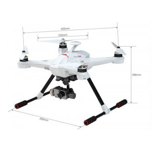 Scout X4  FPV 2 + DEVO F12E ( FPV radio ) с аккумулятором, з/у, 3D-подвесом, камерой iLook+, Ground station