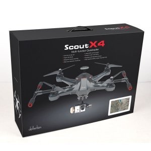 Scout X4  FPV 2 + DEVO F12E ( FPV radio ) с аккумулятором, з/у, 3D-подвесом, камерой iLook+, Ground station