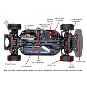 Туринг 1/10 - XBS Mercedes-Benz SLS AMG GT3 (2.4ГГц)