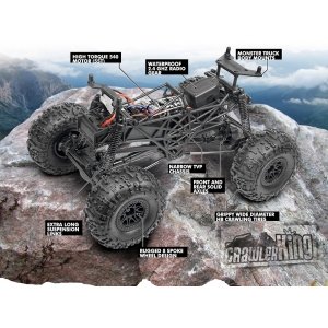 Краулер CRAWLER KING RTR WITH FORD F-150 SVT RAPTOR 