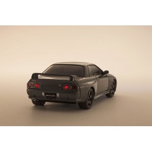 Модель спортивного автомобиля KYOSHO Mini-Z    MR-03 Sports NISSAN SKYLINE R-32 Gun Gray Metallic with LED