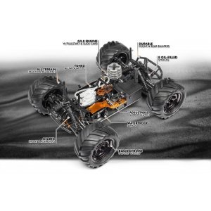 HPI Bullet MT 3.0 Радиоуправляемая модель с ДВС