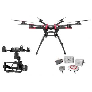 Радиоуправляемый гексакоптер DJI S900 + полетный контроллер DJI A2 + подвес для камеры DJI Zenmuse Z15-BMPCC