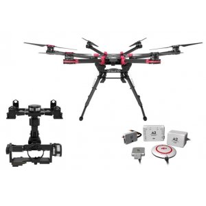 Радиоуправляемый гексакоптер DJI S900 + полетный контроллер DJI A2 + подвес для камеры DJI Zenmuse Z15-GH4 (HD)