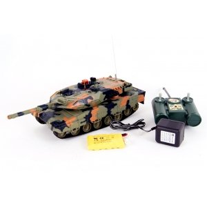 Радиоуправляемый танк Huan Qi Leopard 2A5 Infrared Battle Tank масштаб 1:28 40Mhz - HU516-10A