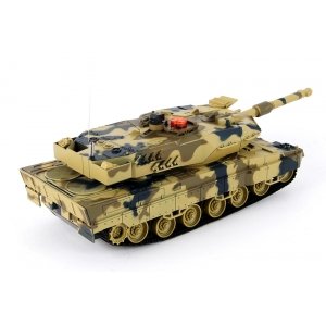 Радиоуправляемый танк Huan Qi Leopard 2A5 Infrared Battle Tank масштаб 1:28 40Mhz - HU516-10A