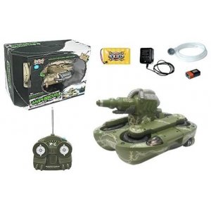 Радиоуправляемый танк-амфибия YED Amphibious Green Tank 35Mhz - 24883A