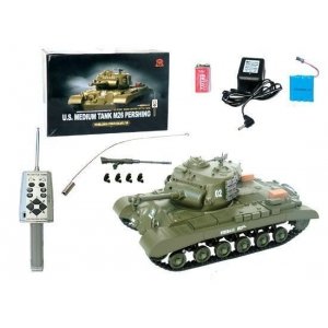 Радиоуправляемый танк Heng Long M26 Pershing масштаб 1:30 27Mhz - 3841-02