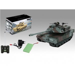 Радиоуправляемый танк Zegan US M1A2 Abrams масштаб 1:18 27Mhz - RTT-0028-01