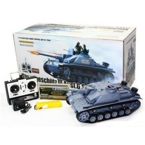 Радиоуправляемый танк Heng Long Sturmgeschutz Ausf G SD KFZ 142-1 масштаб 1:16 40Mhz - 3868-1