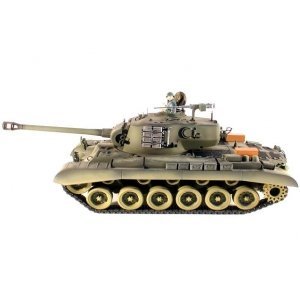 Радиоуправляемый танк Taigen M26 Pershing Snow Leopard Pro масштаб 1:16 2.4G - TG3838-1PRO