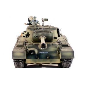 Радиоуправляемый танк Taigen M26 Pershing Snow Leopard Pro масштаб 1:16 2.4G - TG3838-1PRO