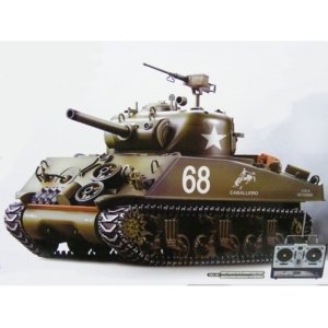 Радиоуправляемый танк Heng Long U.S. M4A3 Sherman Pro масштаб 1:16 40Mhz - 3898-1 PRO