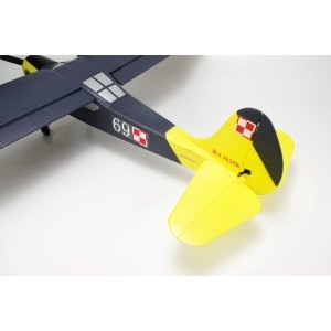 Радиоуправляемый самолет EasySky YAK 12 5CH Black Yellow Edition 2.4G - ESK9906B5