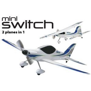 Радиоуправляемый самолет FlyZone Mini Switch 2 in 1 Sport Trainer 2.4G - FLZA3320