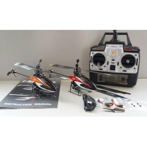 Радиоуправляемый вертолет MJX i-Heli Shuttle F47 4CH Orange 2.4G - F647