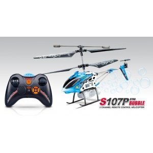 Радиоуправляемый вертолет Syma S107P Bubble 3CH ИК-управление - SYMA S107P