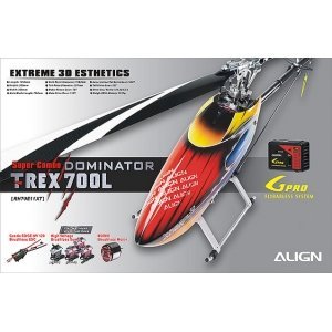 Радиоуправляемый вертолет Align T-Rex 700L Dominator Super Combo 2.4G - RH70E11XT