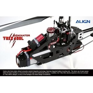 Радиоуправляемый вертолет Align T-Rex 450L Dominator 6S Super Combo GoPro KIT-набор - RH45E17XT