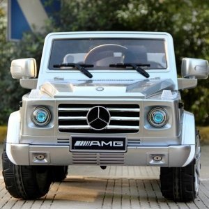 Радиоуправляемый электромобиль-джип DMD-G55 Mercedes-Benz AMG Silver 12V 2.4G