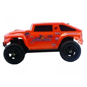 Шорткорс 1/18 4WD Электро - Iron Track Hummer RTR, Влагозащита, Аккумулятор, З/У