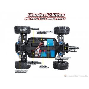 Радиоуправляемая багги Remo Hobby Dingo V2 RH1651V2 версия 2022г