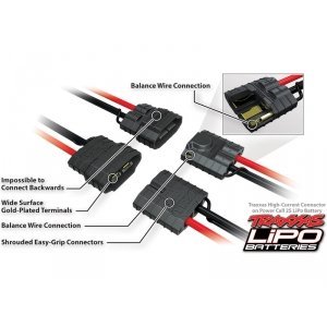 EZ-Peak Plus 4-amp NiMH/LiPo (Dual Output) + 2 Batteries 11.1V 5000mAh