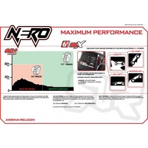 Монстр ARRMA Nero 6S BLX 4WD 6S