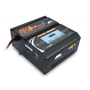 Зарядное устр-во AK840 Сенсорное (LiPo, LiIon, Life, NiMh, NiCd, Pb; 12В, 1000W, C:40A, D:40A)