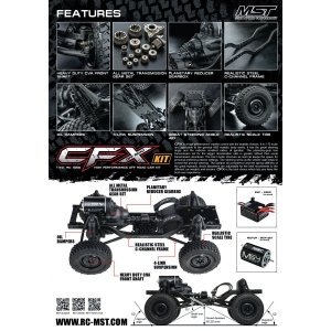 Трофи модель TOYOTA FJ CMX от MST 1/10 RTR 