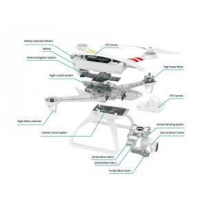 Квадрокоптер Hornet S Aerial Version 4K (5.8G, Монитор 4.3")