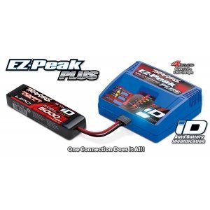 EZ-Peak Plus 4-amp NiMH/LiPo Fast Charger with iD™ Auto Battery Identification