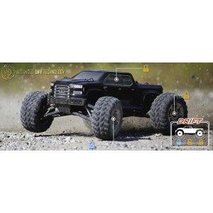 Радиоуправляемый монстр Arrma Nero Big Rock 6S BLX