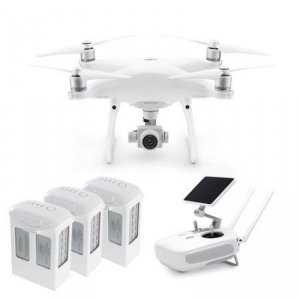 Квадрокоптер Phantom 4 Pro + ( ЖК Экран и 3 аккумулятора)