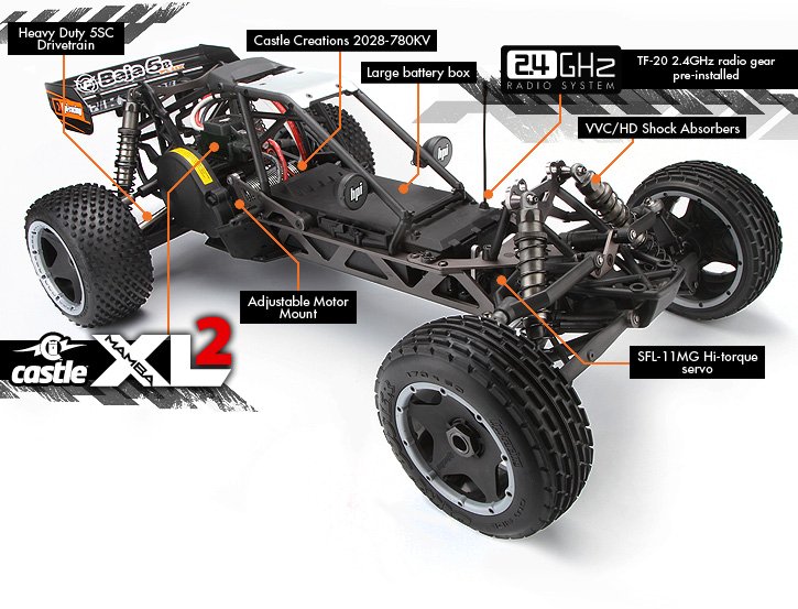 Hpi baja clearance 4wd