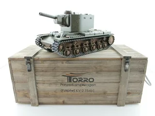 Танк Torro Russia КВ-2 1:16 пневматика с деревянным ящиком TR1112438785
