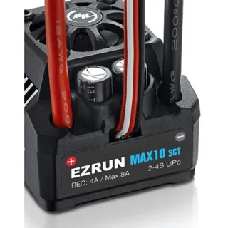 Бессенсорная бесколлекторная система Ezrun COMBO MAX10 SCT 3660SL 4600KV для масштаба 1:10 — фото 3